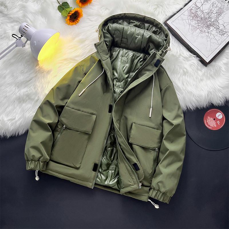 Hooded Plus Size Jacket Spring and Autumn Winter New Loose Jacket