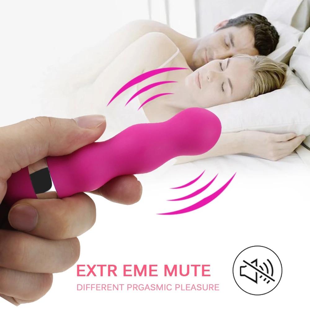 Kvinne G-Spot Vagina Vibrator Klitoris Analplugg Rumpe Erotiske sexleketøy for kvinner Menn Voksne Dildoer Fidget Leker Onani