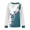 Women's  Long Sleeve  T Shirts Round Neck Lace Tops  Casual Blouses Trendy  Fashion Top