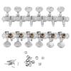 6L6R Configuration Guitar Tuning Pegs Smooth Tuning Machine Heads  For Guitar Repair