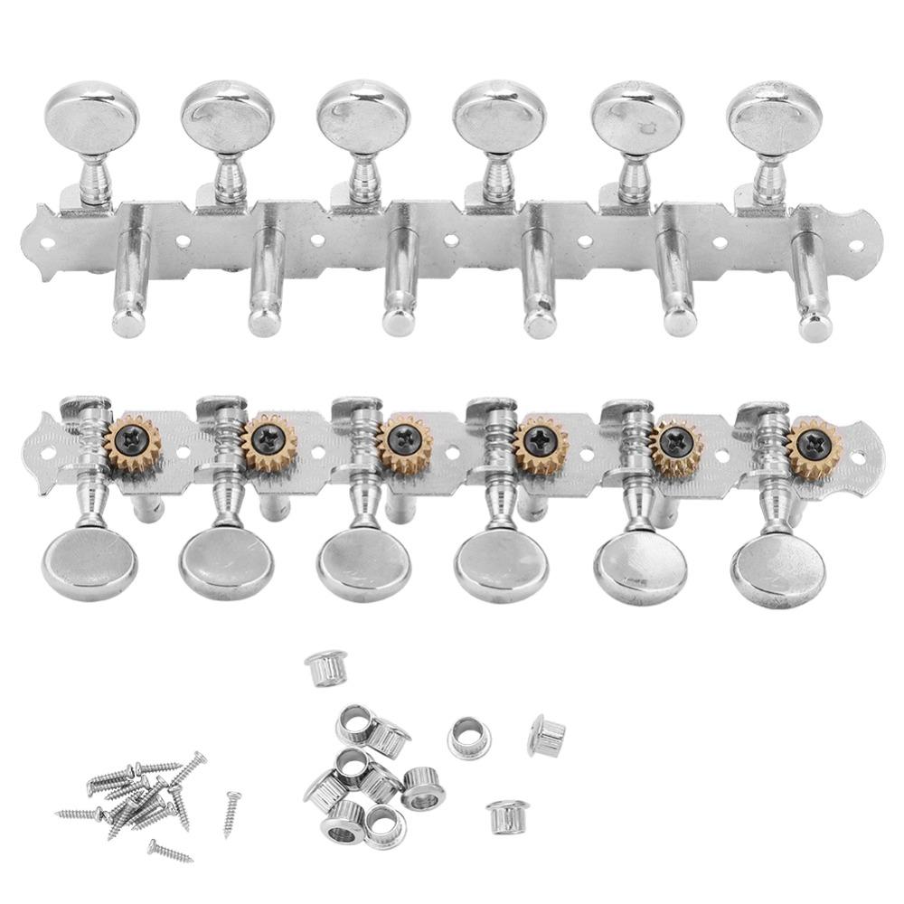 6L6R Configuration Guitar Tuning Pegs Smooth Tuning Machine Heads  For Guitar Repair