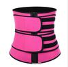 Postpartum Waist Trainer & Sweat-Inducing Body Shaper with Double Belt & Zipper for Abdomen Control
