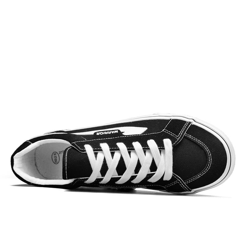 Warrior Simple Versatile Youth Campus Fashion Trend Daily Commuting Durable Balanced Lightweight Low-Top Skate Shoes Unisex Sneaker WXY-Q705HJ05