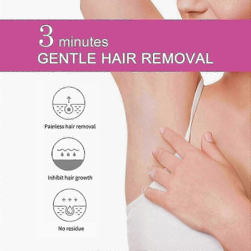 Hair Removal Cream, Body Underarm Gentle Depilation Does Not Irritate Delicate And Smooth Skin Depilation Cream
