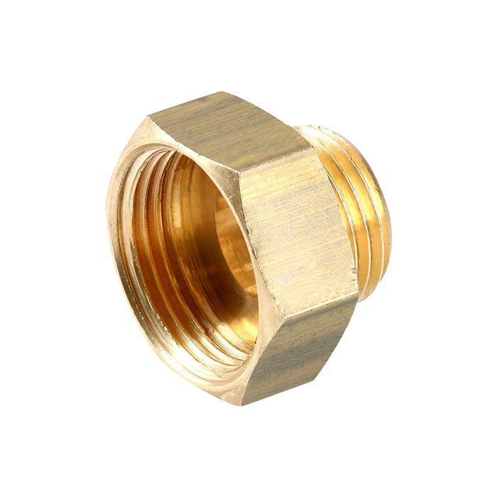 Raccord laiton - GARIS - D055035 - Réduction Mâle 15/21 - Femelle 26/34 - À visser