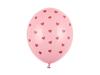 Ballons 30 cm, Herzen, Pastell Babyrosa (1 Op. / 50 Stück)