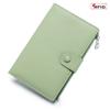 Rfid Multifunctional Travel Passport Wallet Card Holder Women'S Leather Thin Wallet Ticket Cover Holder Zipper Pocket Card Holder
