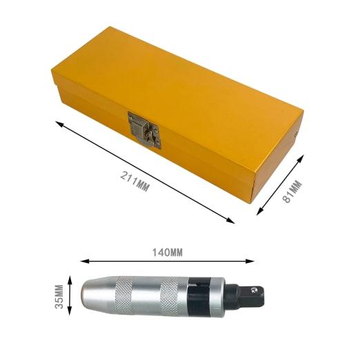 HFS (R) Screw Extractor Bits, Impact Driver Bits, Easily Remove Broken Screws, Stripped Screws, Screw Puller, Repair Tool, 12-Piece Set, 1/2" (12.7mm)