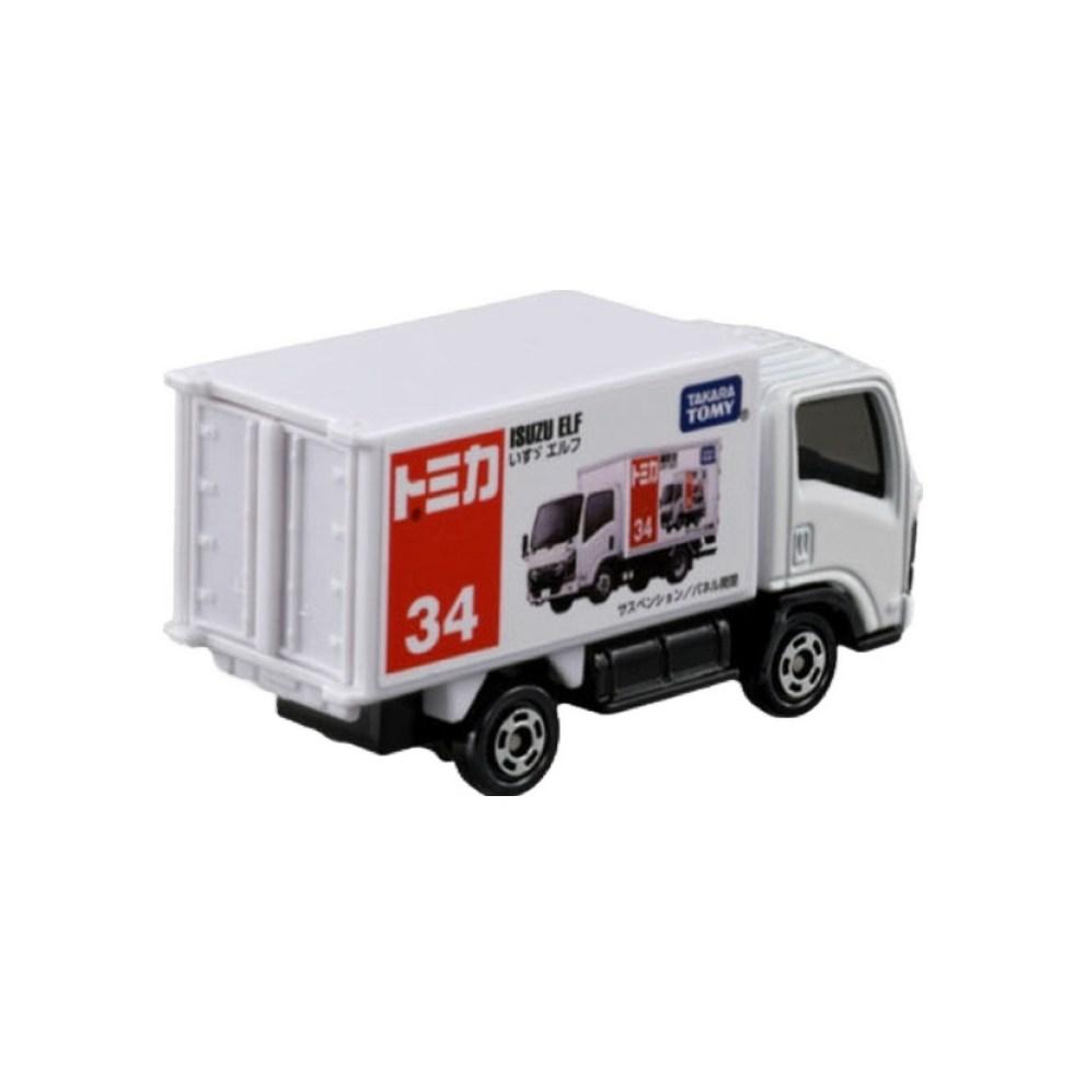 Tomica No. 34 Isuzu Elf Miniature Die-Cast Truck Toy