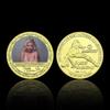Scarlett, Famous Female Singer, Actress, Gold-plated Commemorative Coin, Star Commemorative Medal, Medal Collection Gift