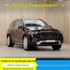 Compatible Mercedes-Benz GLS Maybach Body Kit: Grille, Bumpers, Rear Lip, Tailpipes, Fog Light Surrounds.