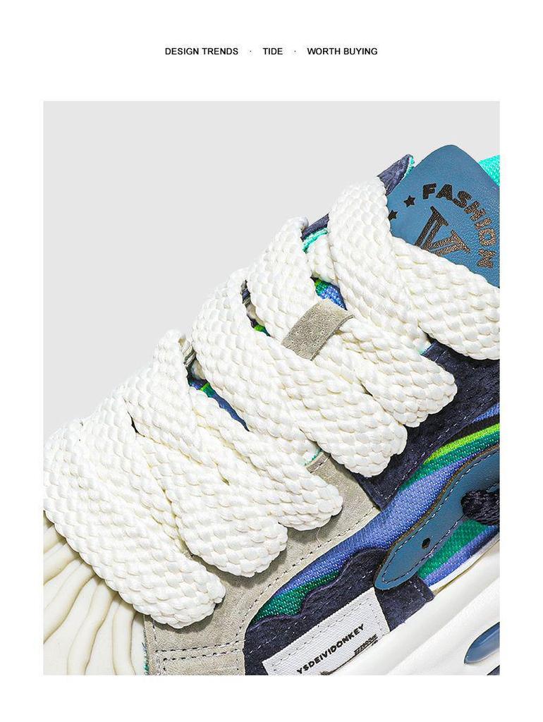 Height-Boosting Summer Platform Sneakers - Trendy, Durable, Low-Top Casual Sports Shoes