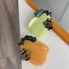Waterproof Acetic Acid Hair Claw Sweet Acetate Hairgrips Bee Pear Shark Clip  Ponytail Holder