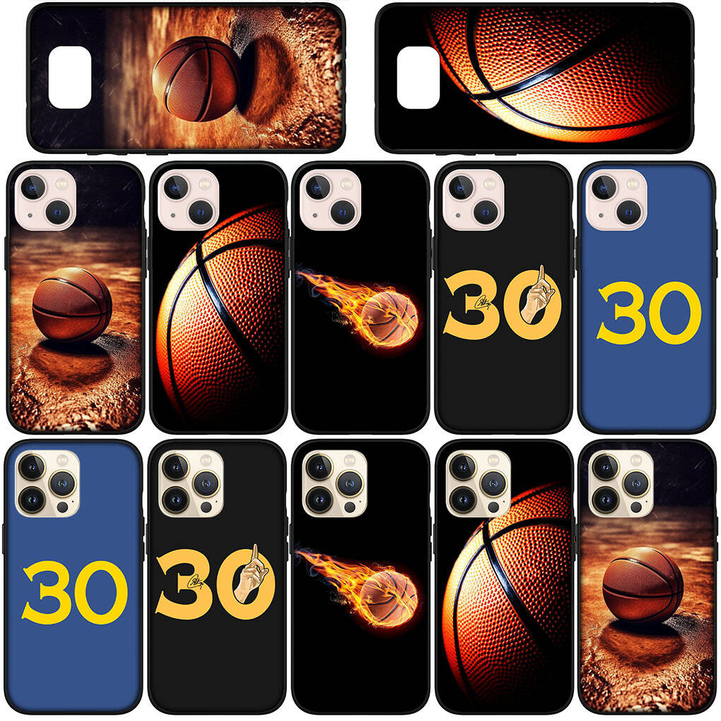 Phone Case for Samsung Galaxy S25 S23 S22 S24 Ultra FE Plus A05 A06 A15 A16 A36 A37 A35 A54 A55 A56 A57 A25 A53 A17 Basketball Sports No 30 No30 Cover