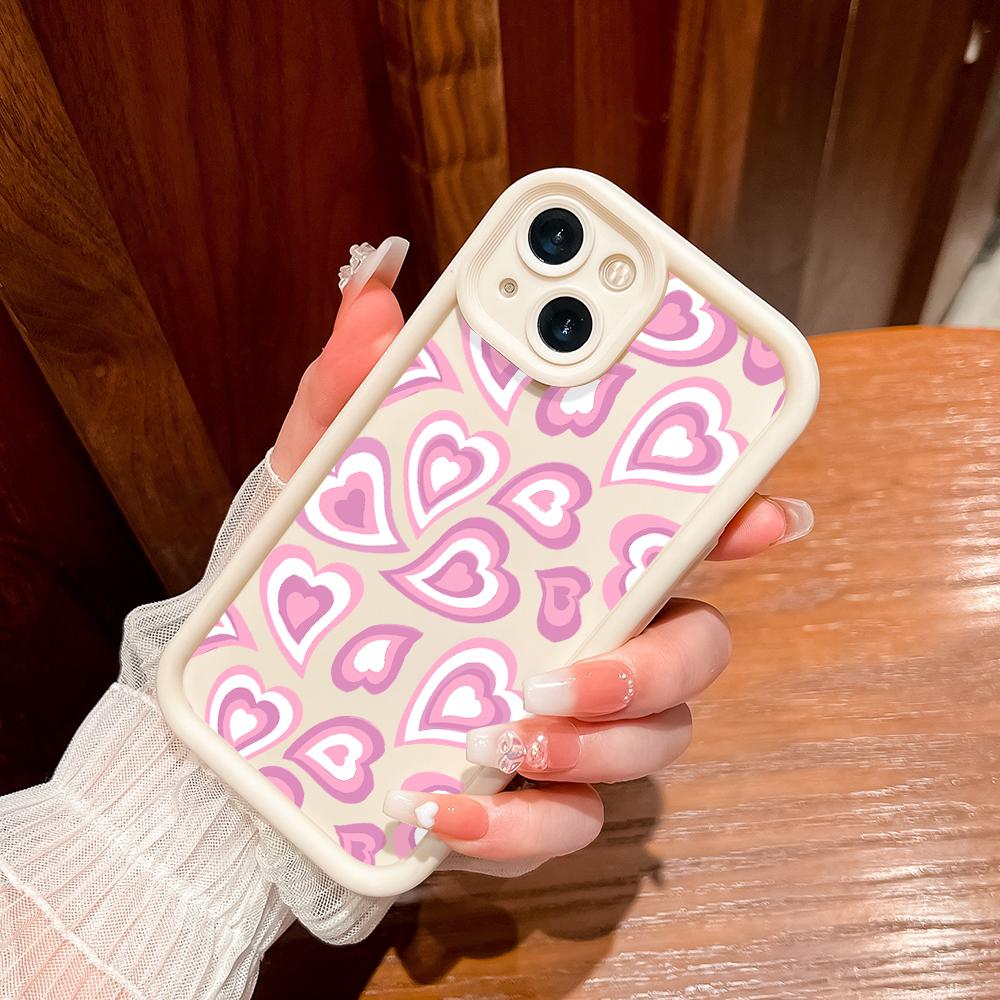 Soft Silicone Square Ladder Printing Pattern Phone Casing Full Cover Camera Shockproof Protection Rubber Case for Huawei Honor