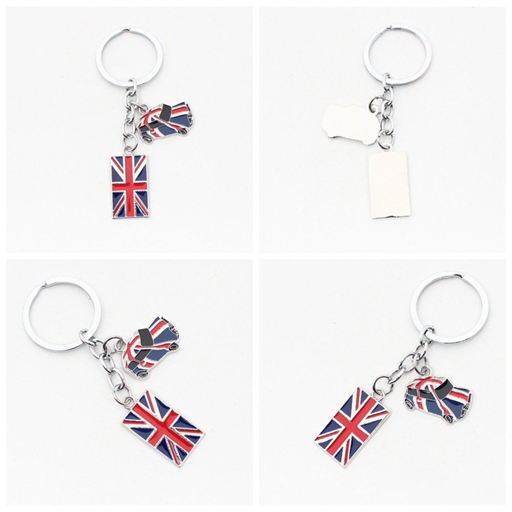 Taška Kabelka Přívěsek na klíče Vynikající kvalita Klíčenka Klíčenka s vlajkou Spojeného království Klíčenka Union Jack Klíčenka GB Britská vlajka Přívěsek ve tvaru srdce