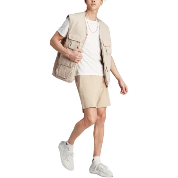 adidas Graphics Monogram Shorts 'Beige' Men's IJ7460