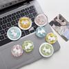 Rhinestone Horse Mirror Magnetic Phone Stand with Airbag Holder - Creative Support for Watching Drama