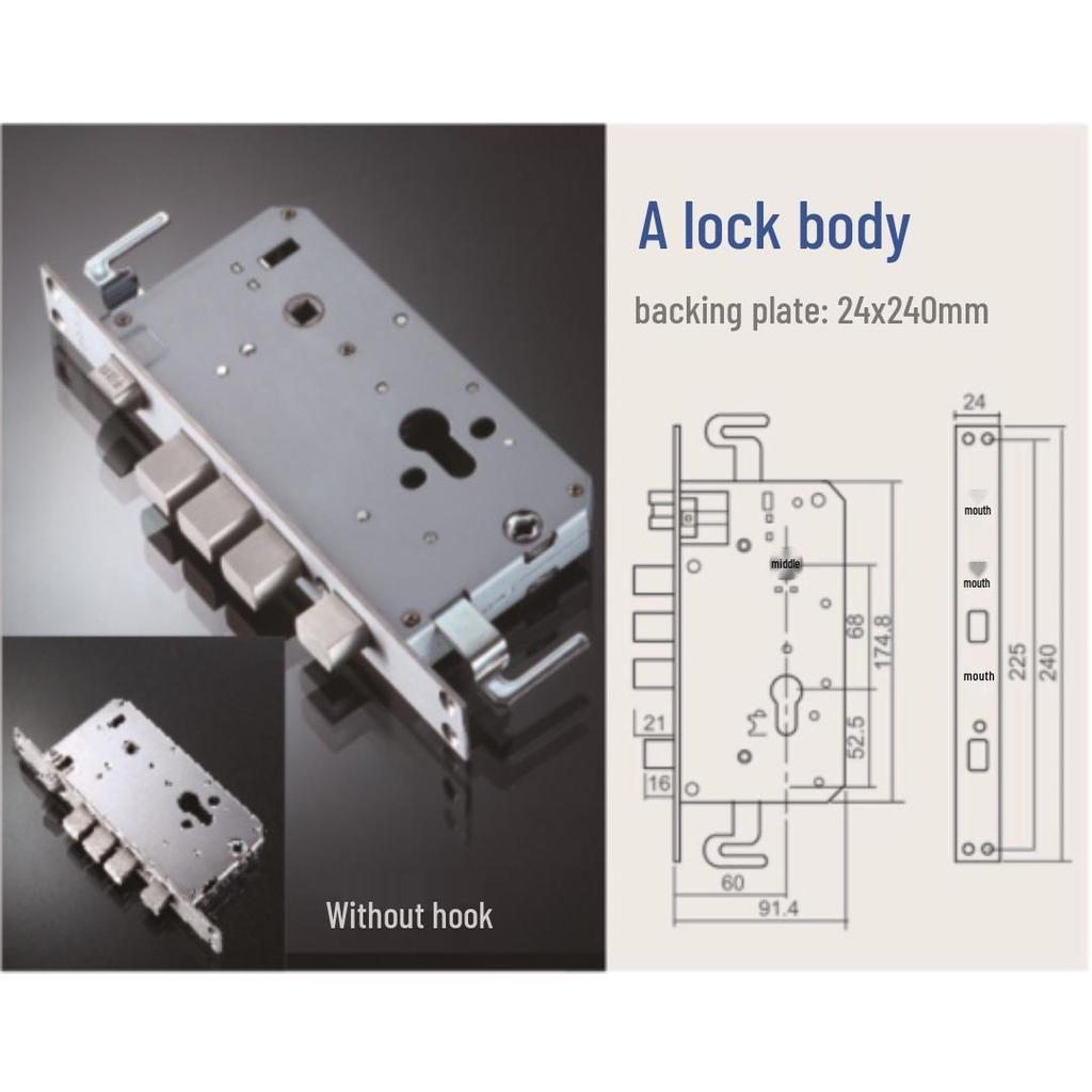 Smart Fingerprint Door Lock – Home & Hotel Security Solution