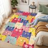 Colorful Cats Living Room Nonslip Area Rug Soft Carpet For Bedroom Game Playroom Sofa Office Home Decor Doormat Christmas Gift C9261231