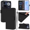 Wallet Case for Phone - Leather/PU, Black, With Lanyard