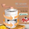 Portable Hand-Crank Ice Shaver: Mini Smoothie Maker & Manual Ice Crusher for Home Kitchens