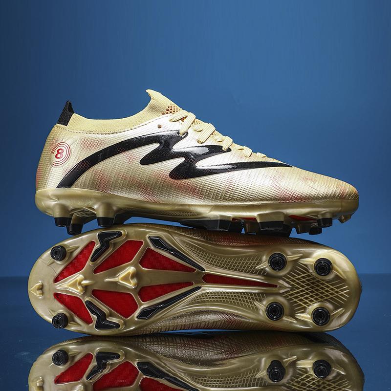 Pánské kopačky dlouhé bodce Vysoké kotníkové kopačky AG Dětské Venkovní kopačky na trávu Kopačky Tréninkové Sportovní Kopačky