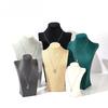 Velvet Jewelry Display Stand Window Showcase Pendant Necklace Jewelry Display Storage Shelf Room Decor Interior Accessories