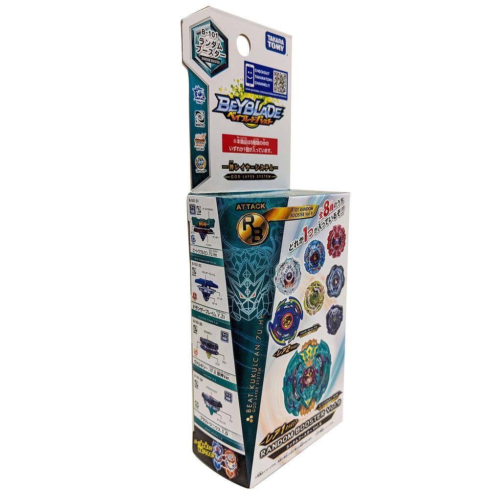 Beyblade Burst Random Booster Beat B-101 Vol.9 Kukulkan.7U.Hn