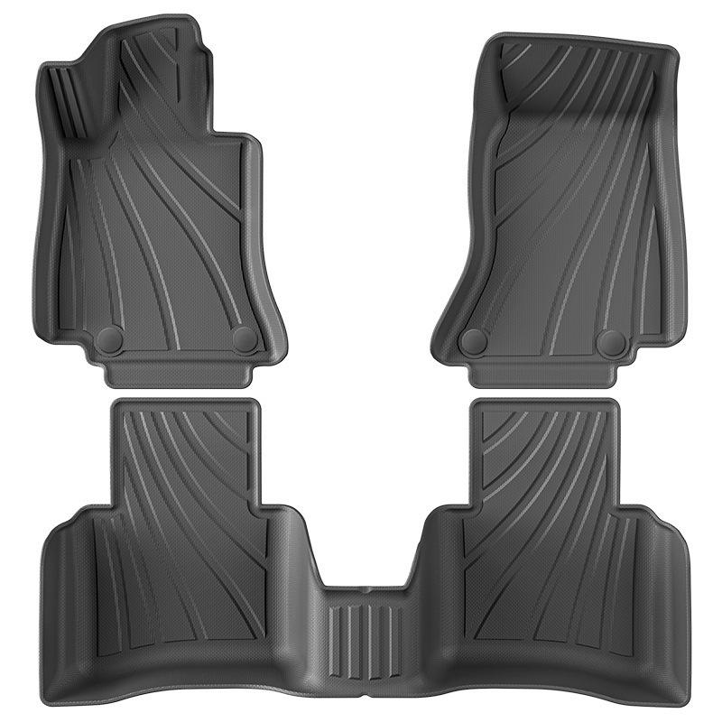 Eco-Friendly TPE Floor and Trunk Mats for 23 Mercedes-Benz C-Class/C260L: Stain-Resistant and Durable