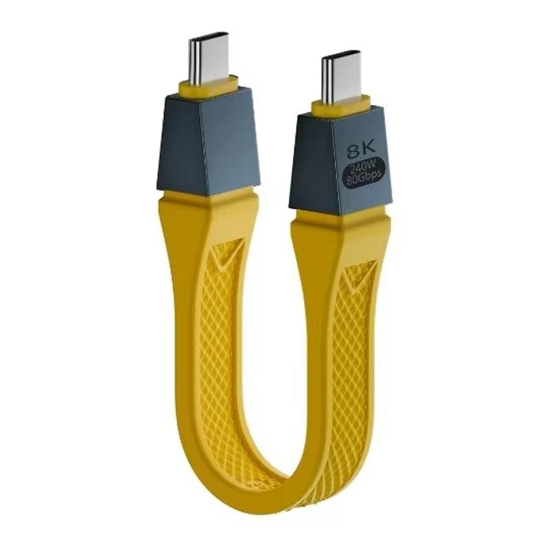 PD 240W Type-C To Type-C for Thunderbolt 5 Full-function Data Cable Fast Charging 8K Video Output Functional 80Gbps Transmission