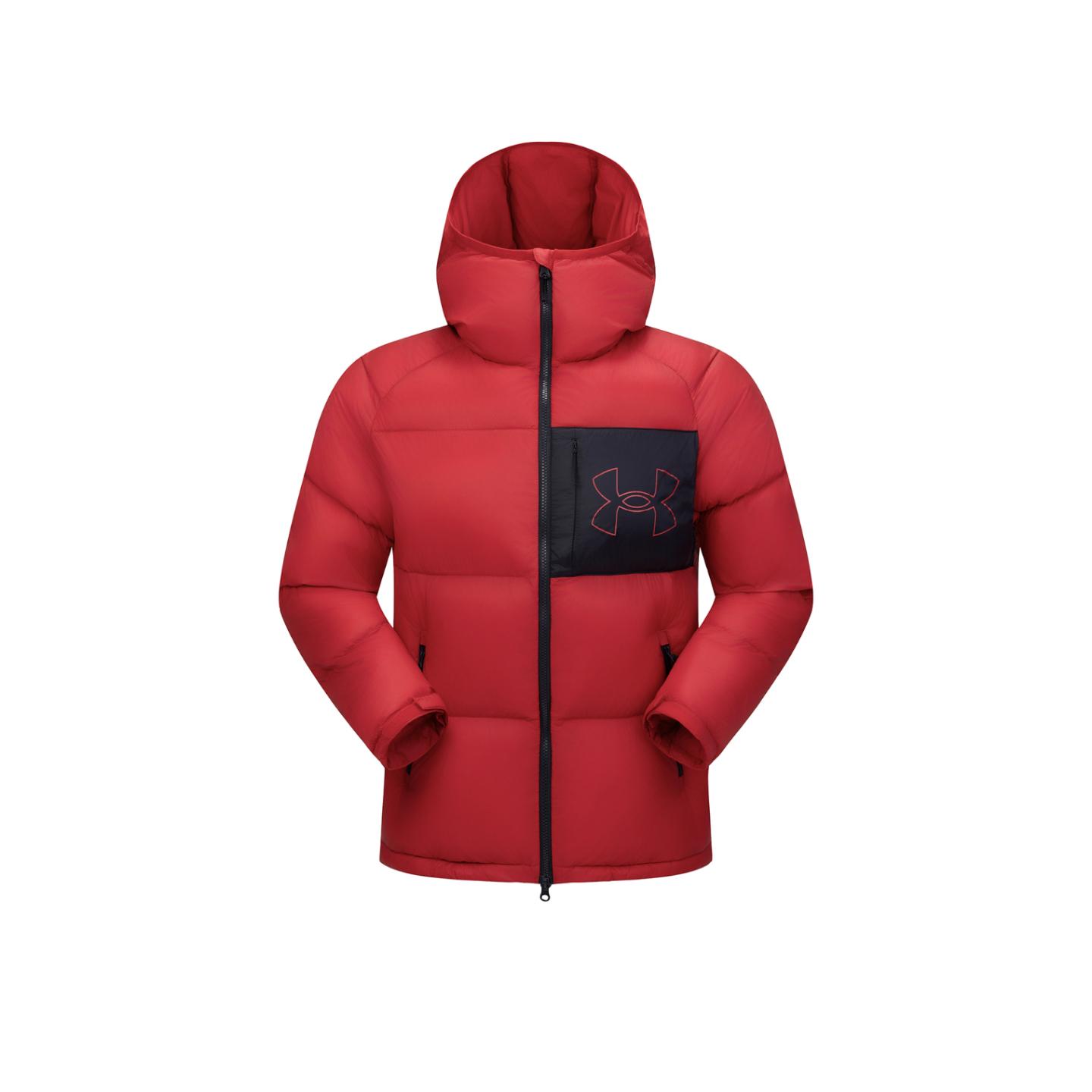 

Under Armour Urban Outdoor Series Hiking Walking Warm Comfortable Skin-Friendly Windproof Down Jacket Unisex Jacket Red 14432143-0021 L