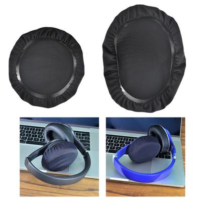 Universal Headphone Earpads Sweat Covers, Hygienic Ear Cushions Sweat Guards for Fitness and Office Use Ice Silk Cloth
