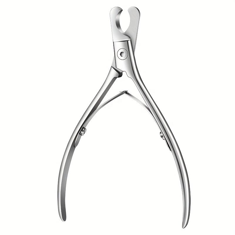 

Stainless Steel Pet Nail Clipper for Dogs & Cats - Professional-Grade Manual Nail Trimmer with Ergonomic Handle
