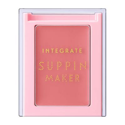 Integrieren Sie Suppin Maker Rouge & Lippenstift PK322 Nude Cherry 4g (x1) - Natürliches Rouge & Lippen-Tönungs-Duo