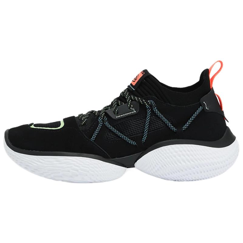 

Under Armour Curry Flow Cozy Black Electric Tangerine Sneakers 3023815-004 40.5