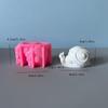 Food Grade Heat Resistant Silicone Mold For Artistic Soap Candle Chocolate Sculptures Skull Snail Theme Crafting