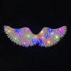 Kids Angel Wings Costume Prop Lighting Up Feather Wings Lightweight Fairy Wings for Cosplay Christmas Pageant And Stage Performance