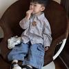 Boys' Korean Style Loose Jeans - Trendy Autumn & Spring Casual Pants for Small and Medium Children
