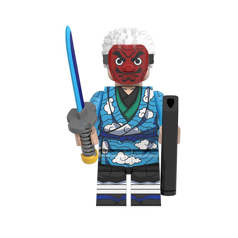 Demon Tanjiro Slayer Minifigures Nezuko Building Block Puzzle Toy Kids Gifts