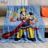 Cartoon Animation Theme Blanket Fireman S-Sam Print Blanket Home Travel Blanket Sofa Bedding Cover Blankets Gift for Boys Girls