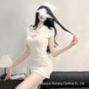 Sexy Japanese Nurse Cosplay Lingerie Set for Women