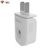BULL 10A Two-Pin Rotating Power Plug CN plug (adapter included)