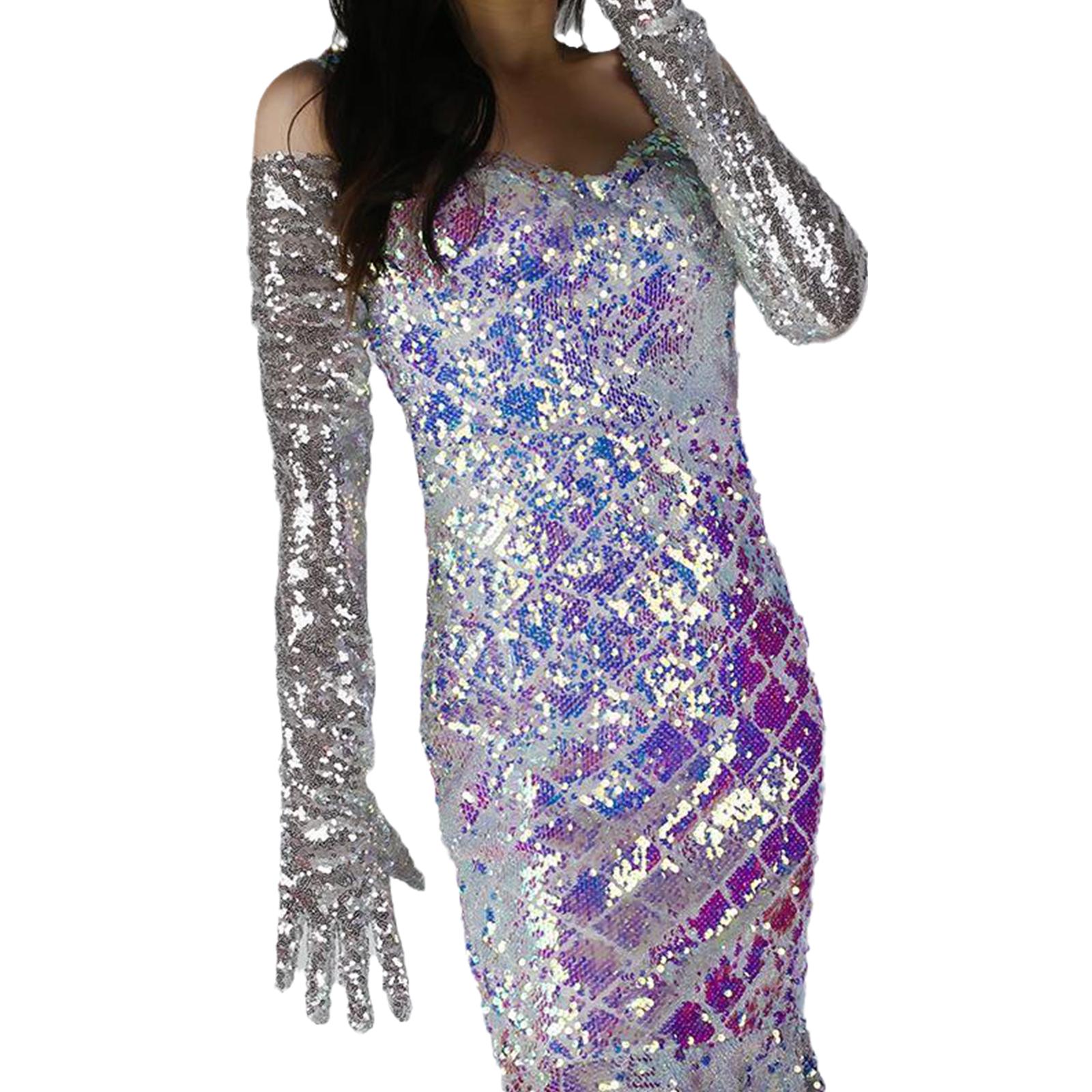 

2 пары Изысканные кружевные вечерние перчатки, Перчатки для вечеринки, Модные перчатки для свадеб и ужинов серебряный