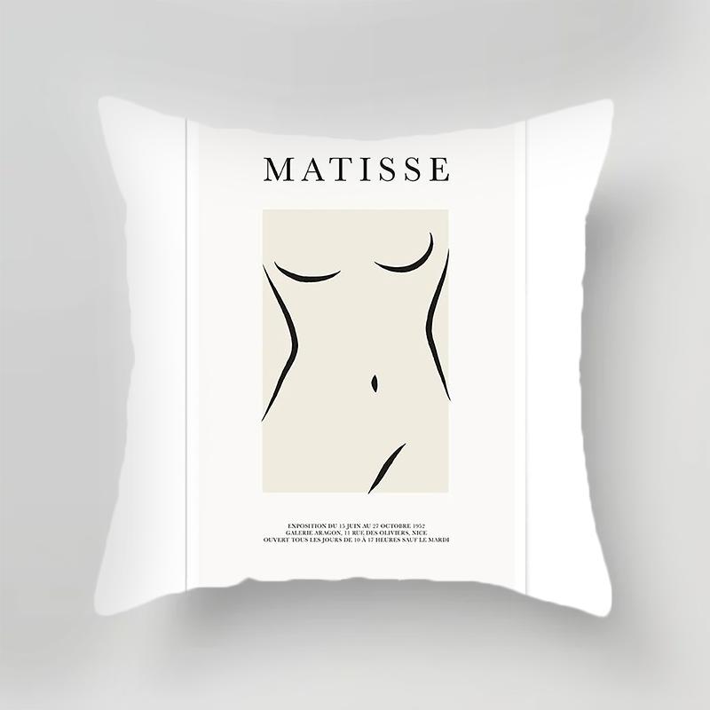 Nordic New Abstract Pillowcase Geometric Pattern Living Room Sofa Cushion Cover Home Decoration