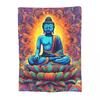 Coperta Yoga Buddha Coperta in Pile per Divano Coperte Leggere per Casa Camera da Letto Esterno Copriletto Trapunta