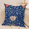 Classic MMorris Art Cushion Cover Short plush Doublesided Print Square Throw Pillow Covers Sofa Home Cushion Decor