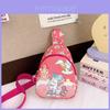 Unicorn Childrens Cartoon Nylon Crossbody Bag With Lightweight Storage For Kindergarten Kids