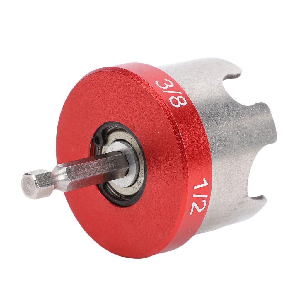   Nut Driver Attachment for 1Celsius4, 3Celsius8, 1Celsius2 Inch Threaded Rods. High Speed with Fast Nut Removal Tool, Aluminum Alloy, Steel Construct