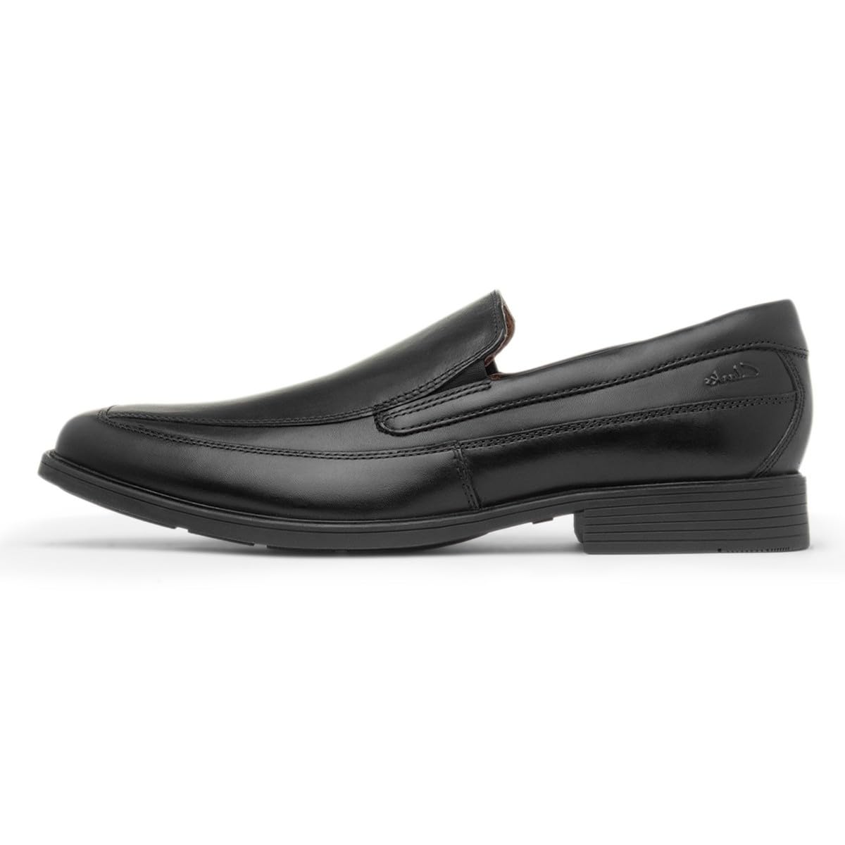 

[Clarks] Business Shoes, Leather Shoes, Slip-on, Lightweight, Breathable, Comfortable, Tilden-Free, Genuine Leather, Men s, Black Leather, 27.0 cm